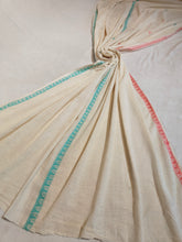Load image into Gallery viewer, KUNDAL KHADI DOBBY BOOTI HANDWOVEN SAREE