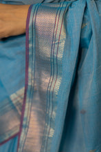 Load image into Gallery viewer, GAURI COTTON BOOTI FIROJI SAREE
