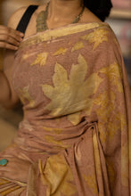 Load image into Gallery viewer, HAND CRAFTED COTTON UTTARA BOTANICAL ECO PRINT
