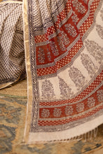 Load image into Gallery viewer, BAGHMATI 10 COTTON HAND BLOCK PRINT SAREE

