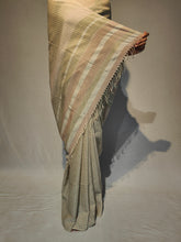 Load image into Gallery viewer, RAKS COTTON KHADI HANDWOVEN SAREE
