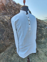 Load image into Gallery viewer, HANDLOOM TWIL COTTON SHORT KURTA
