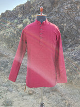 Load image into Gallery viewer, HANDLOOM TWIL COTTON SHORT KURTA
