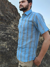 Load image into Gallery viewer, COTTON KHADI  HALF SHIRT
