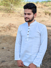 Load image into Gallery viewer, TWILL COTTON SHORT KURTA

