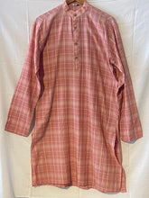 Load image into Gallery viewer, LKCK1 ONION PINK COTTON KHADI KURTA
