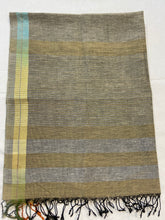 Load image into Gallery viewer, Mustard Zebra Cotton Khadi
